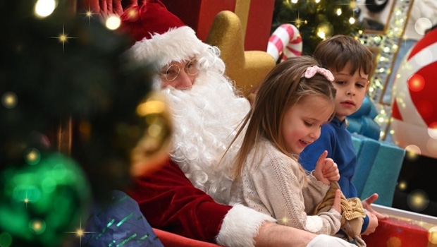 planning présence père noël aushopping V2, photos et rencontre avec le pere noel