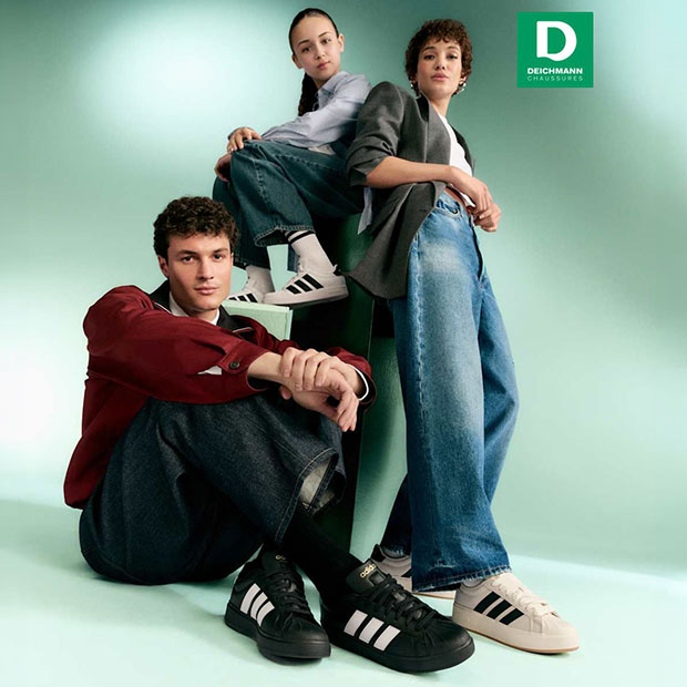 Collection de sneakers Adidas chez Deichmann