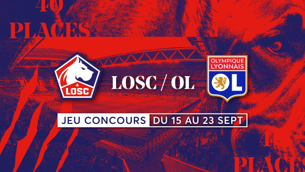 des places pour voir le match losc olympique lyonnais jeu concours Aushopping V2
