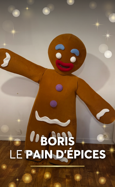 mascotte pain d'épices pour noël à aushopping V2