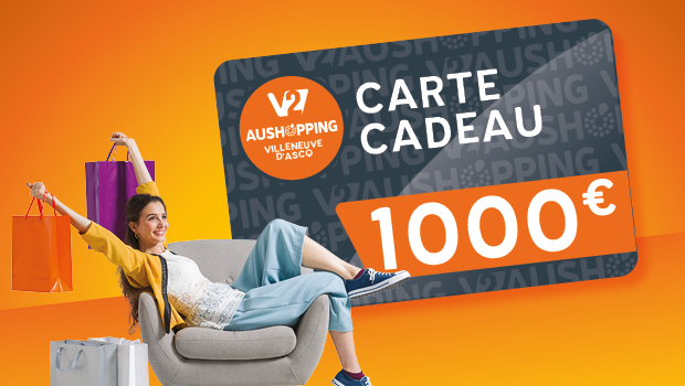 jeu soldes aushopping v2 en partenariat avec NRJ : 1000€ de shopping à gagner