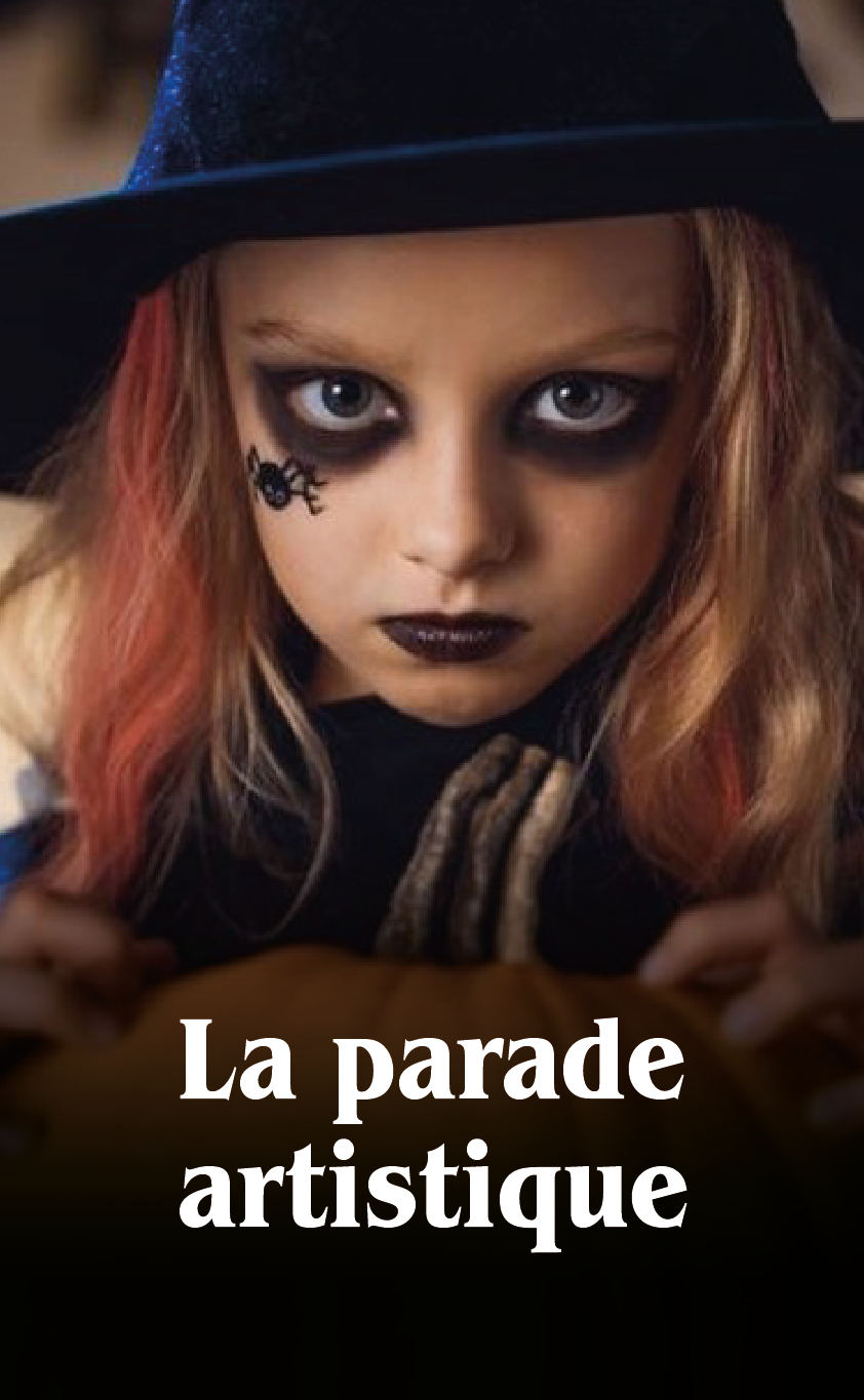 parades artistiques pour halloween dans le centre AUSHOPPING V2