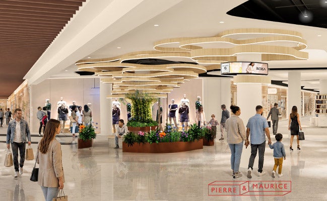 projection nouveau centre commercial aushopping V2 par Pierre & Maurice