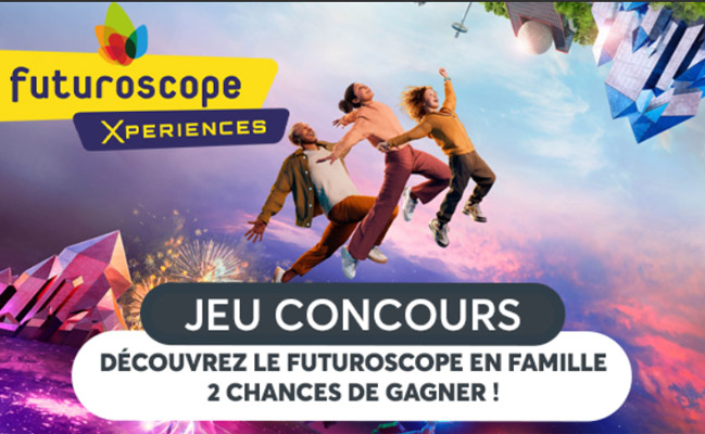 jeu concours places à gagner pour le futuroscope