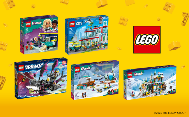jeu concours lego a gagner lego city lego friends lego dreamzzz aushopping V2