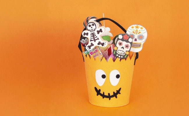 confection de sac à bonbons pour halloween dans la métropole lilloise Aushopping V2
