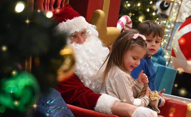 photos avec le père noël à aushopping V2