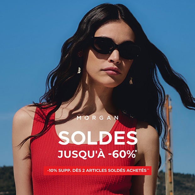Profitez de 15% supplémentaires dès 2 articles achetés chez Morgan