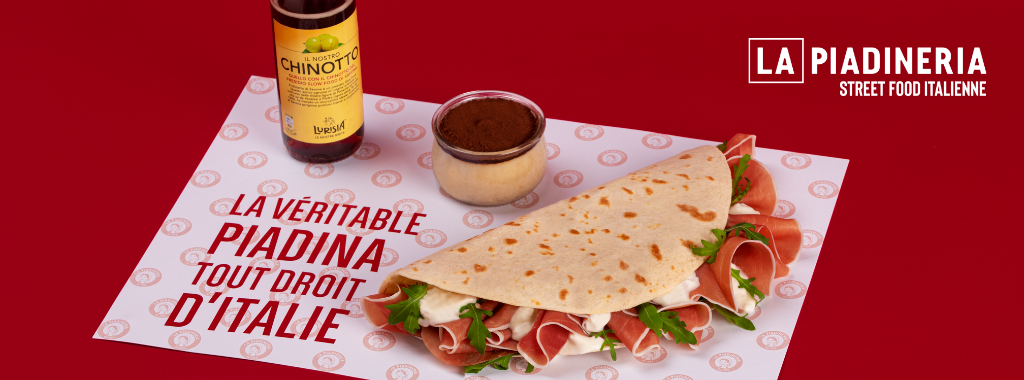 restaurant de street food italienne la piadineria