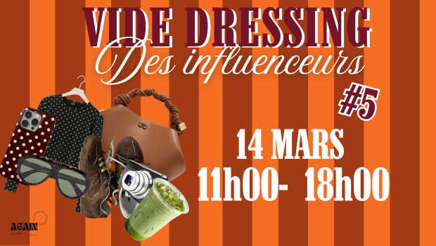 vide dressing influenceurs aushopping V2 et again agency
