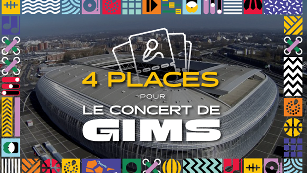 4 places à gagner pour le concert de GIMS
